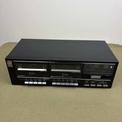 Sanyo w687a doppio cassette - doppio,