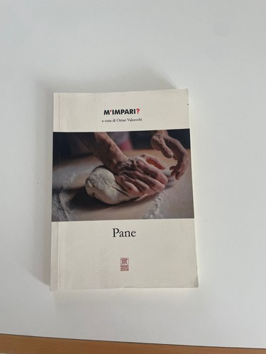 Libro imparti pane - libro, "m’imparti?