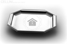 VASSOIO RETTANGOLARE ACCIAIO