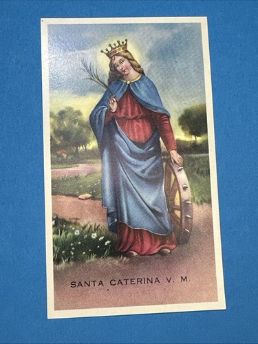 Santa caterina vergine - vergine, e