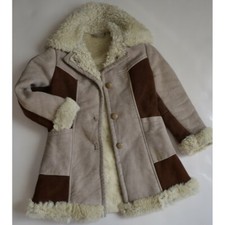 MONTONE VERO BAMBINA  tg.6 anni