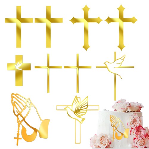 Pezzi cake topper battesimo - 10,