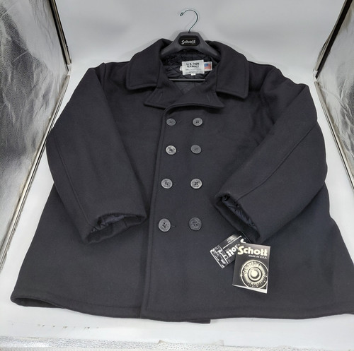 Schott nyc 740n pea jacket - nyc,