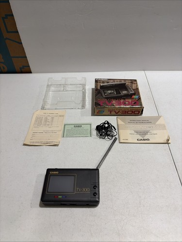 Vintage casio 300 mini - vintage, tv-300