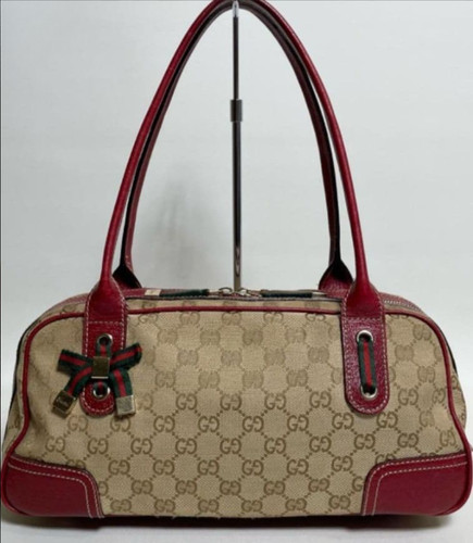 Borsa gucci boston tela - tela, gg