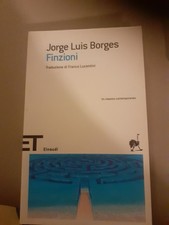 Book libro FINZIONI Jorge Luis Borges ET scrittori 328 EINAUDI 2008(c3)