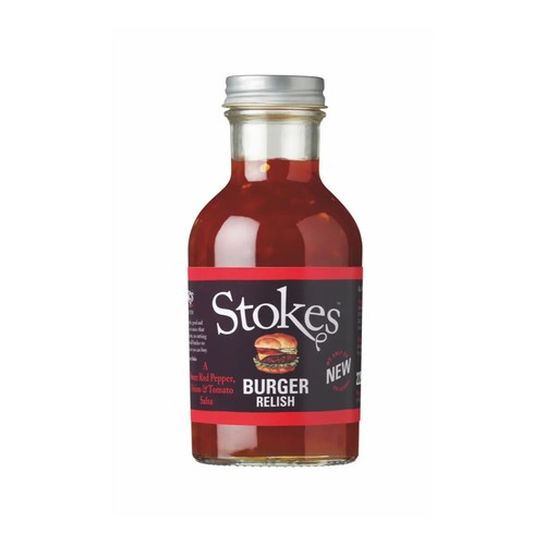 Stokes burger relish - stokes,