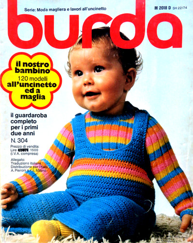 Burda serie moda magliera - :,