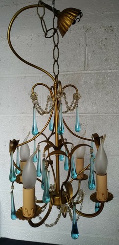 Lampadario vintage gocce - , di