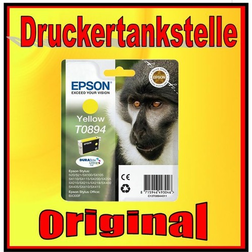 Orig cartuccia epson - epson, yellow