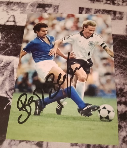 Autografo beppe bergomi - beppe,