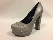 Decoltè Donna Pelle 39 Farhad Re Alta Moda Scarpe Plateau 149 Euro Made Italy