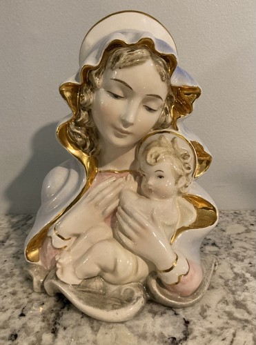 Busto madonna con bambino - busto,