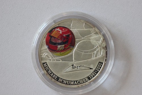 Medaglia michael schumacher - medaglia,