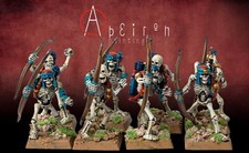 Warhammer FB - Non Morti - Kemri 8 arcieri scheletrici in plastica