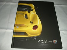 ALFA ROMEO BOOK BROCHURE " 4C