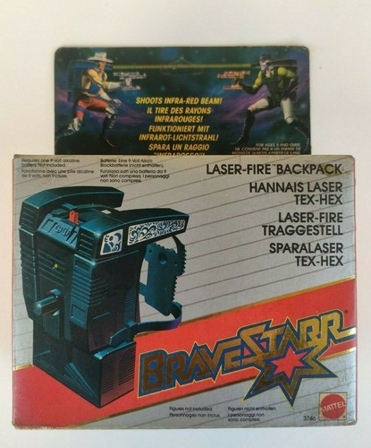 Bravestarr laser fire backpack - bravestarr,