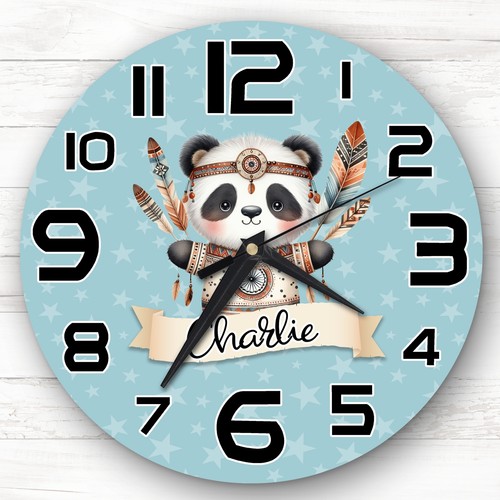 Boho style panda - style, personalised