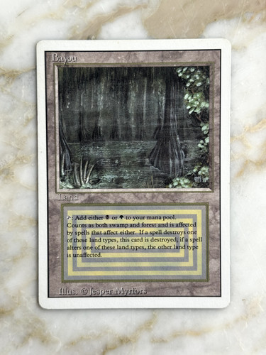 Mtg bayou revised - bayou,