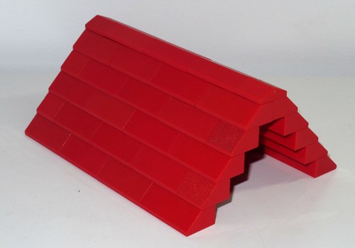 Lego tetto rosso 49 - rosso,