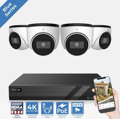 Invid telecamere 4k ai - telecamere,