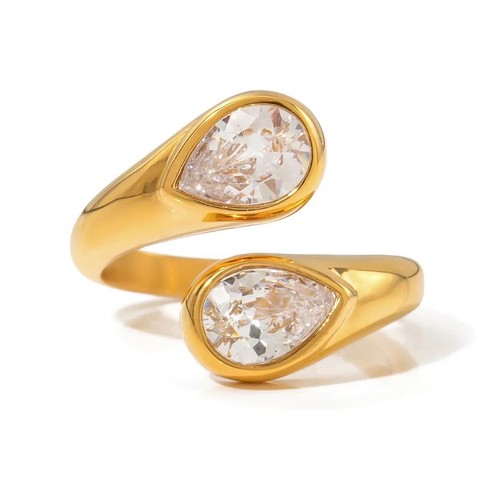 Donna anello oro - oro, 18