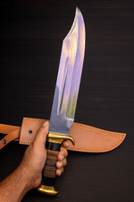 Coltello Bowie forgiato a mano
