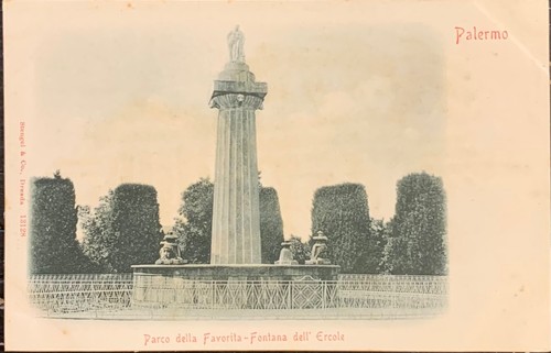 Cartolina palermo parco - -,