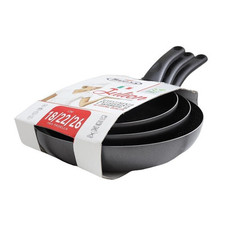 MAURY'S JULIEN SET TRIS DI PADELLE 18 + 22 + 26 CM ANTIADERENTI