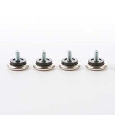 Piedini di ricambio Eames Herman Miller 4 x (set completo) per 671 poltrona ottomana