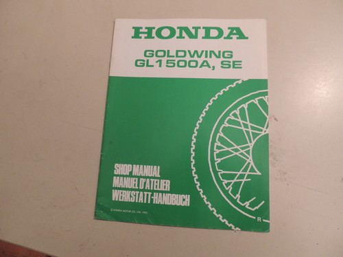 Honda goldwing gl1500 se - goldwing, a