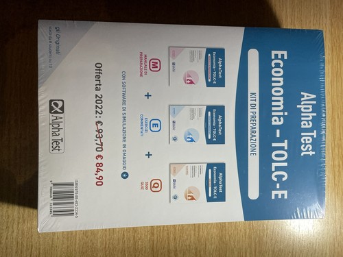 Alpha test economia - alpha,