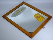 Vintage Advertisement Mirror 'Wills Gold Flake Cigarettes' 23 cm x 29 cm