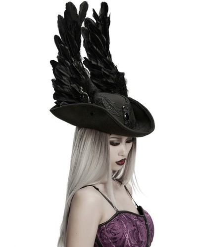 Cappello pirata punk rave - cappello,