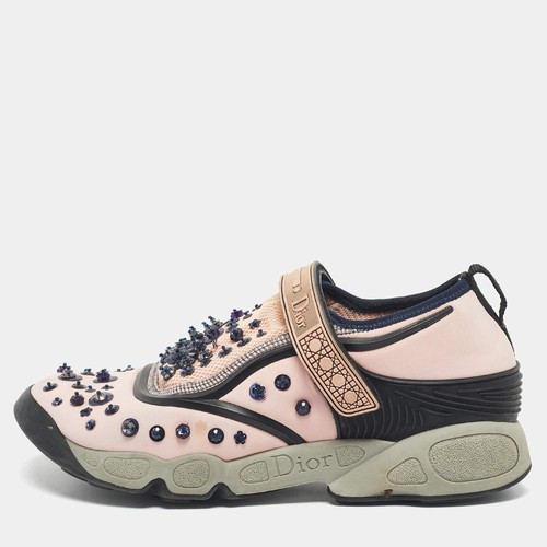 Sneakers dior rosa tessuto - sneakers,