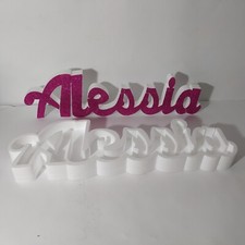 PORTA CONFETTI e SCRITTA DA PERSONALIZZARE 2 in 1 in Polistirolo 55 x 15 x 5 cm.
