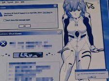 Adesivo Rei Ayanami Evangelion