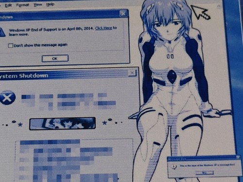 Adesivo rei ayanami - adesivo,
