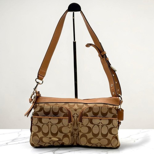 Y2k borsa tracolla coach - a,