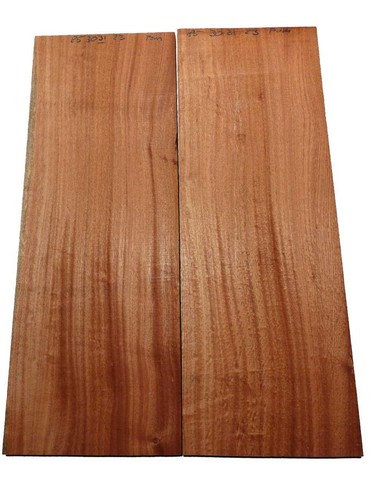 Pommele legno di mogano - 1x,