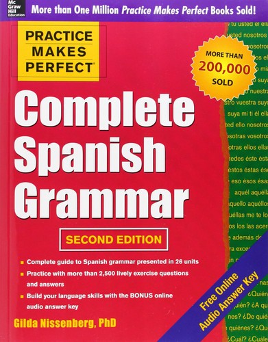 Complete spanish grammar - spanish,