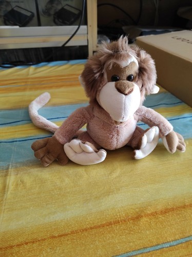Peluche pupazzo scimmia - peluche/pupazzo, di