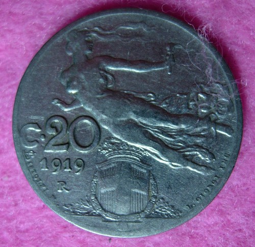 Regno iii 20 centesimi - regno, v.e.iii°