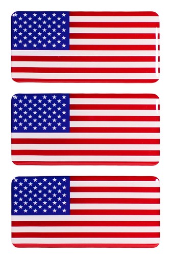 Bandiere usa adesivi - adesivi, 3d