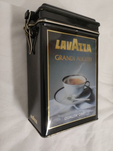 Scatola latta caffè lavazza - latta,