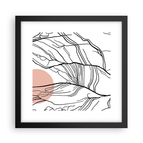 Poster 30x30cm astrazione - poster,