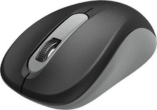 Mouse ottico wireless 3 pulsanti 1600dpi Hama AMW-200 nero/grigio batteria inclusa