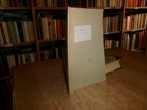 Pasero libri calligrafia - libri, di