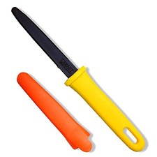Taglierina cartone ondulato canarino rivestimento fluoro con tappo giallo made Japan