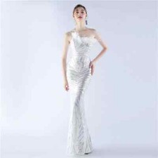 Vestito Abito Elegante Lungo